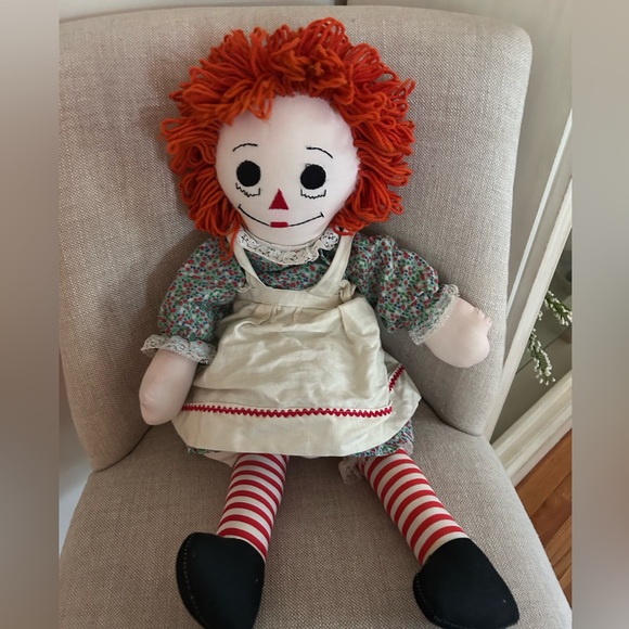 Vintage Raggedy Ann Doll - Picture 2 of 6